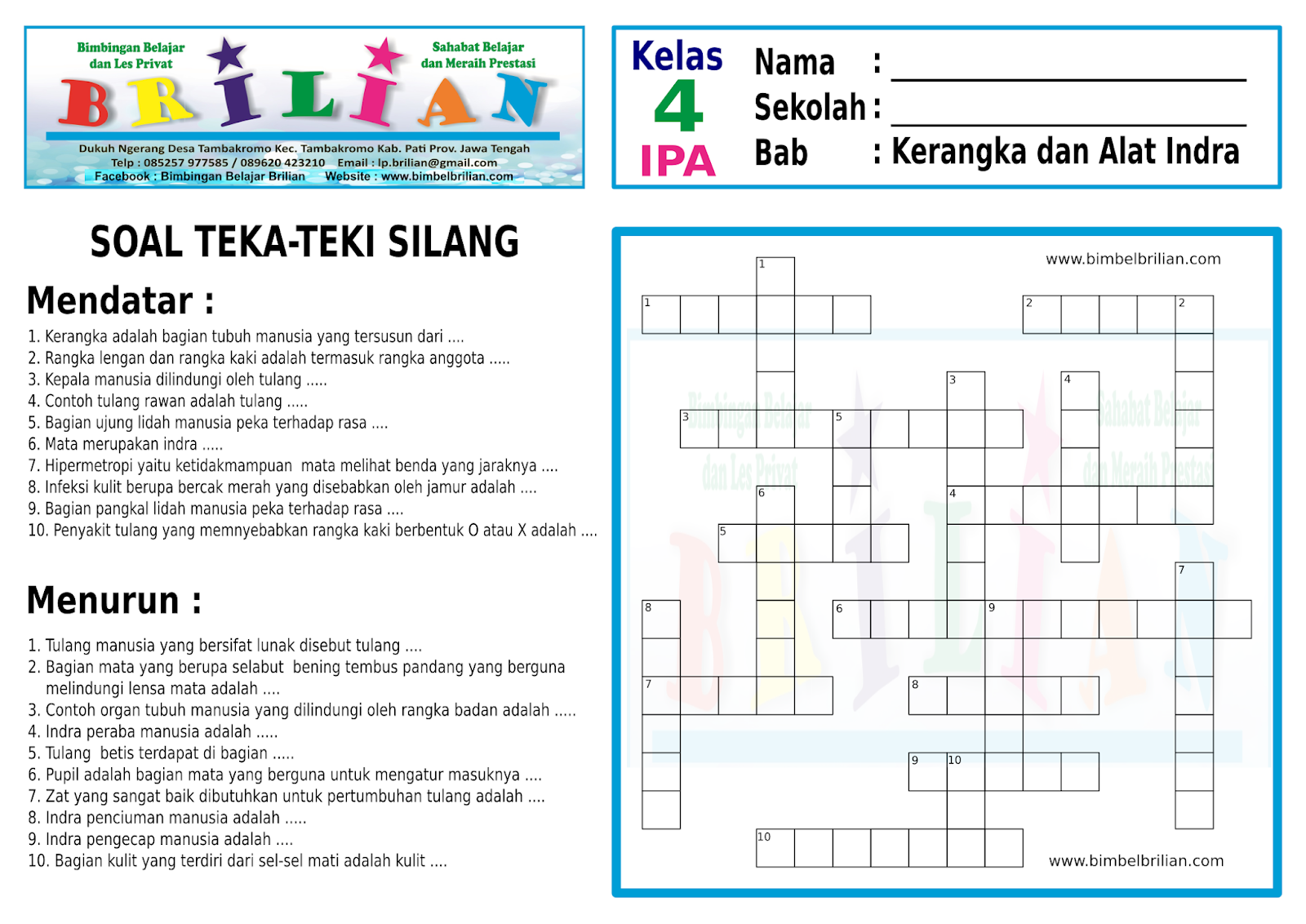 Soal Ipa Kelas 4 Dan Kunci Jawaban - Piffle me Soal Ipa Kelas 4 Dan Kunci Jawaban - Piffle me