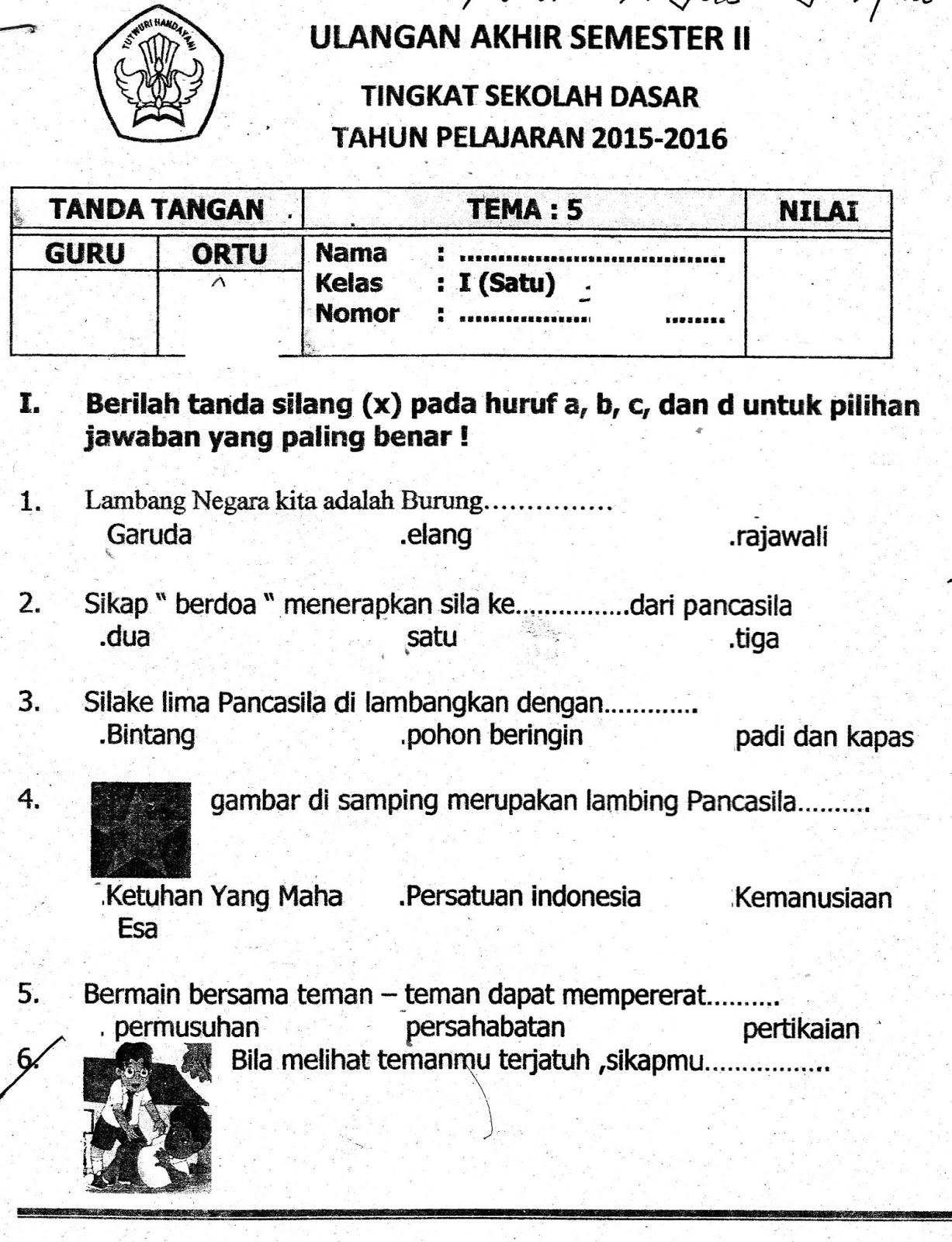3 Rahasia Contoh Soal Ulangan Harian Kelas 2 Kurikulum 2013 yang Wajib Guru Tahu