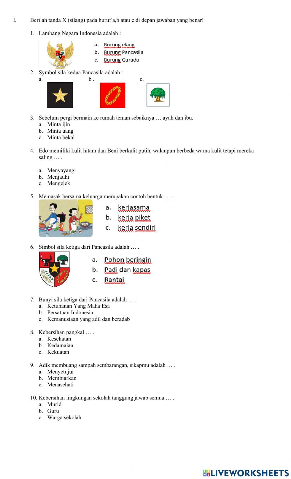5 Contoh Latihan Soal PKN Kelas 7 Bab 2 Beserta Jawabannya yang Wajib Kamu Tahu