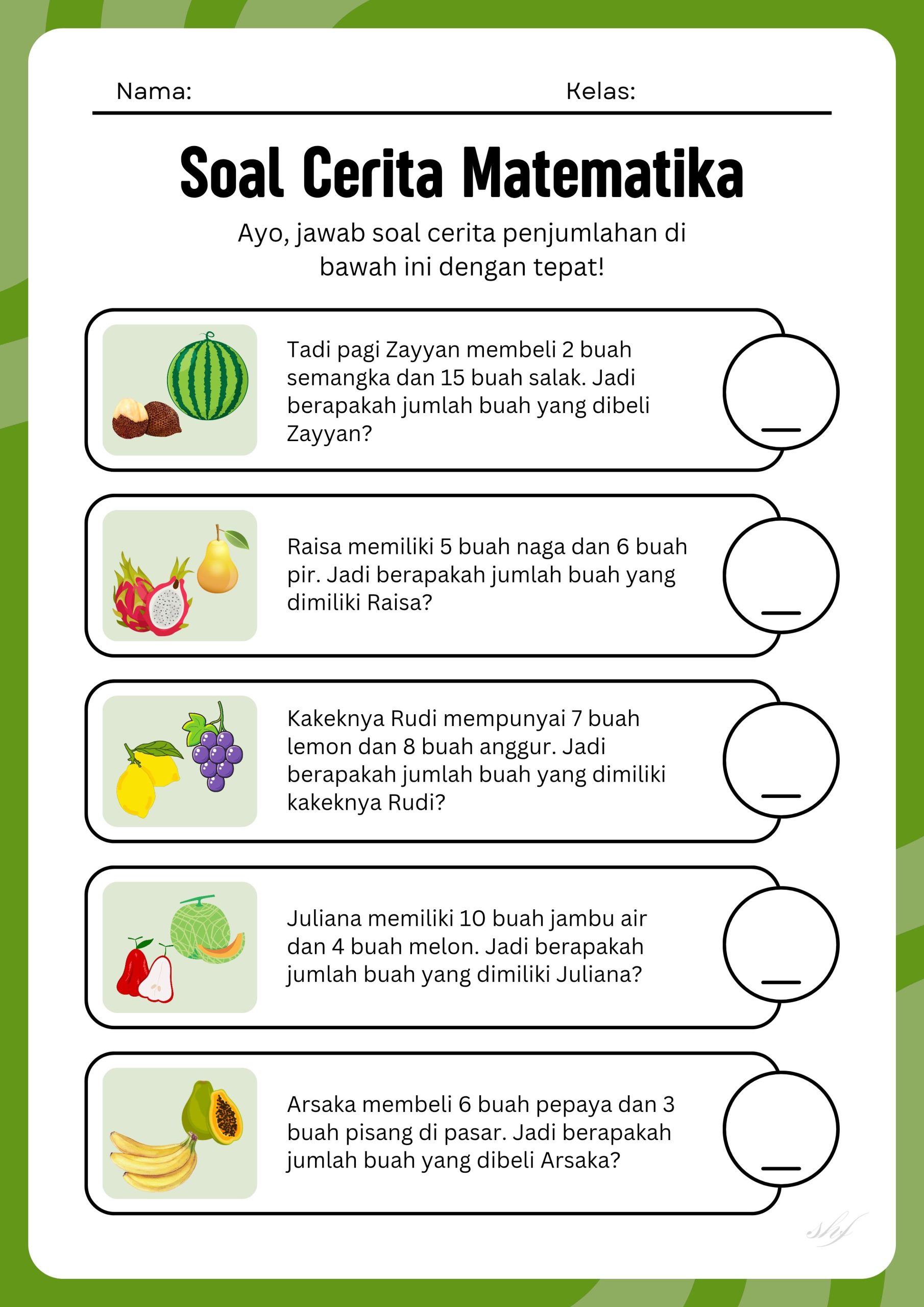 7 Trik Mudah Soal Cerita Matematika Kelas 2 SD Penjumlahan dan Pengurangan yang Wajib Orang Tua Tahu