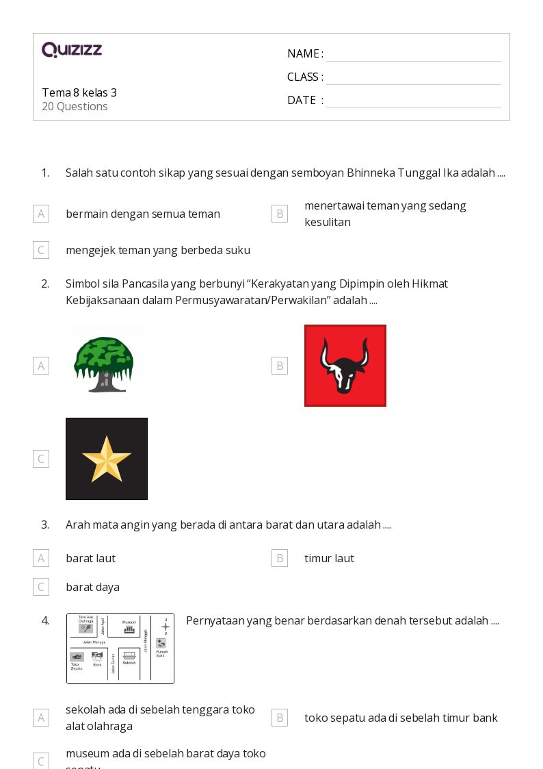 Akhirnya Terungkap Soal Kelas 3 Tema 8 Subtema 3 yang Paling Sering Diujikan 2026