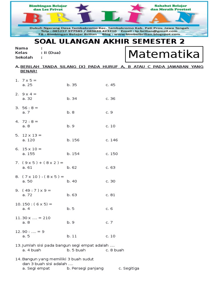 5 Rahasia Hitung Luas dan Keliling Lingkaran Plus contoh soal matematik kelas 2 sd