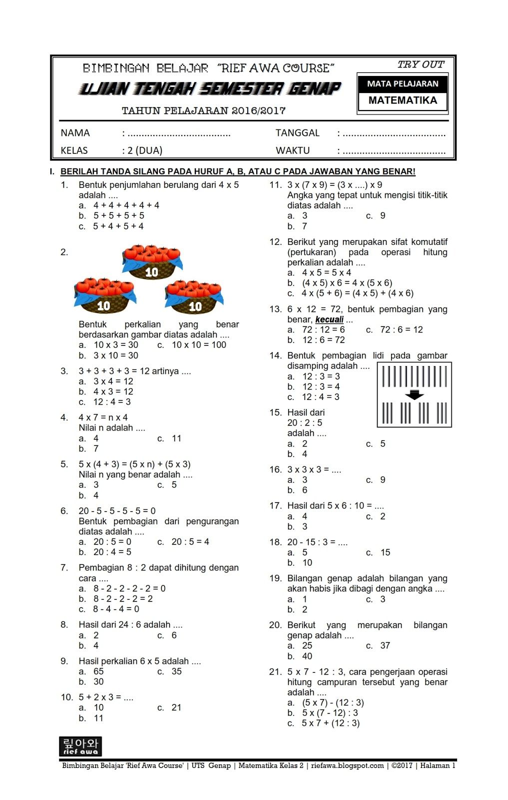Contoh Soal Mat Wajib Mid Semester 2 Kelas 11: 5 Tipe Soal Ternyata Sering Muncul, Wajib Tahu Sebelum Ujian