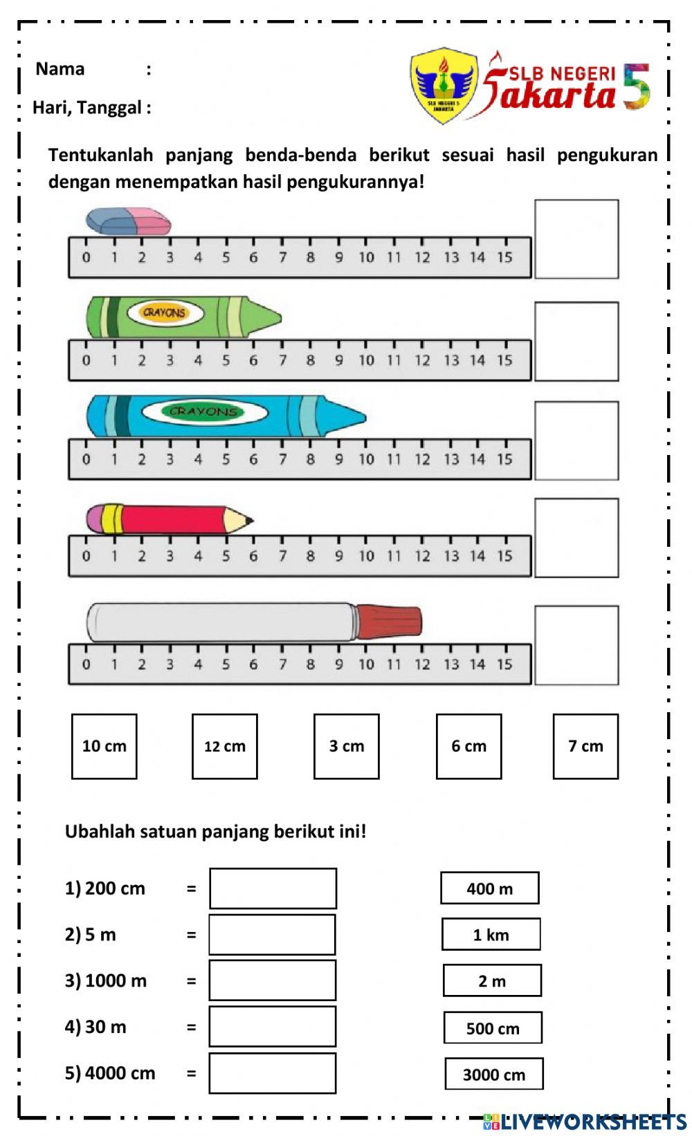 Pengukuran Panjang 3 sınıf matematik Ders programları Ayat matematik Pengukuran Panjang 3 sınıf matematik Ders programları Ayat matematik