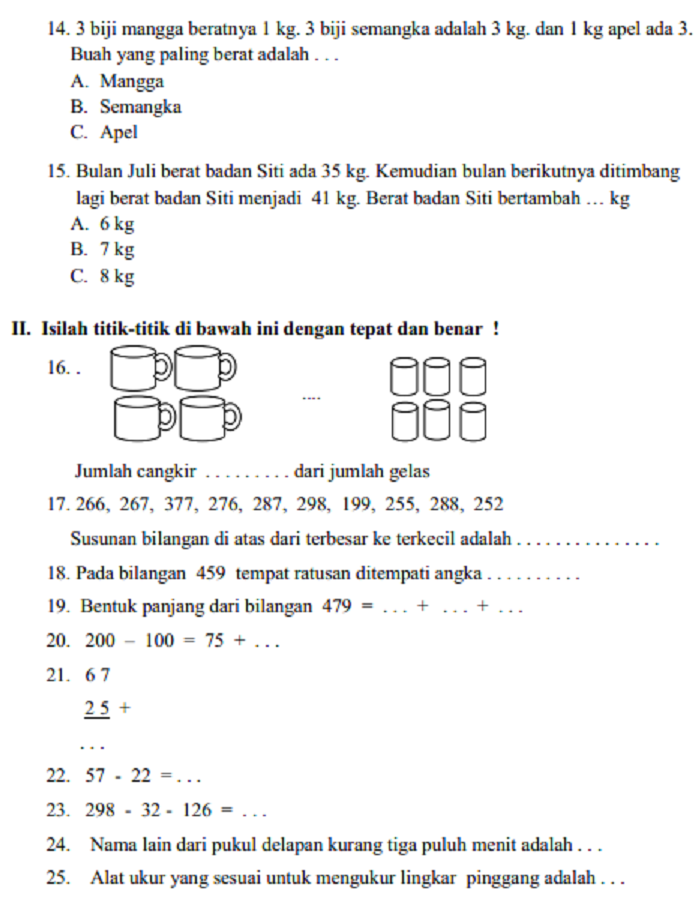 Rahasia Lulus Ujian dengan Kumpulan soal bahasa arab kelas 2 madin wustho Terbaru Rahasia Lulus Ujian dengan Kumpulan soal bahasa arab kelas 2 madin wustho Terbaru