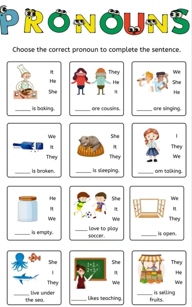 Wajib Tahu 10 Contoh Soal Pronoun Kelas 4 SD Agar Anak Makin Jago Bahasa Inggris
