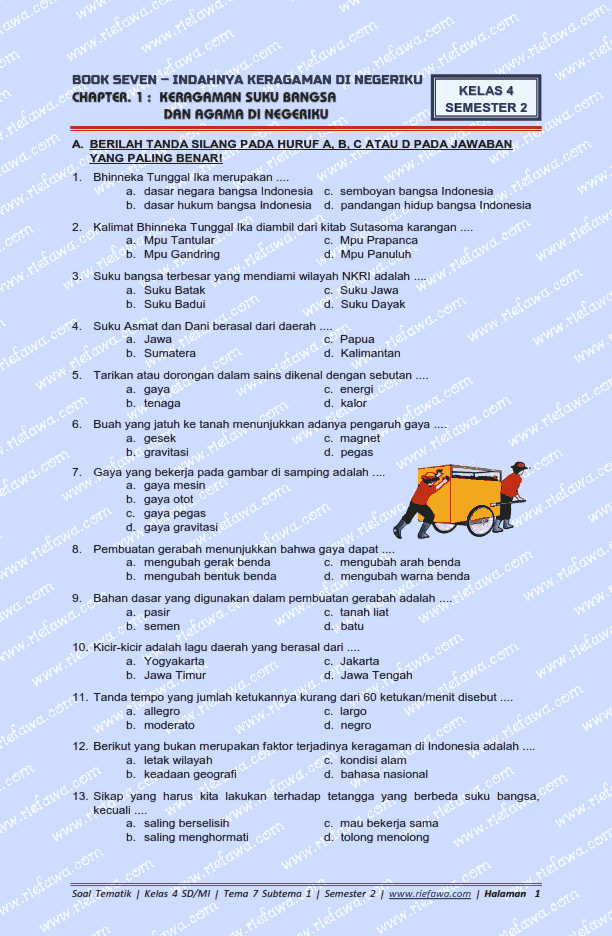 Wajib Tahu! Bocoran soal prediksi uas kelas 4 tematik tema 7 agar Nilai Langsung A Wajib Tahu! Bocoran soal prediksi uas kelas 4 tematik tema 7 agar Nilai Langsung A